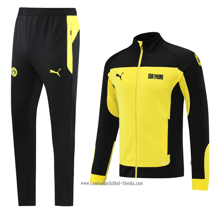 Chandal de Chaqueta del Borussia Dortmund 2021 2022 Amarillo